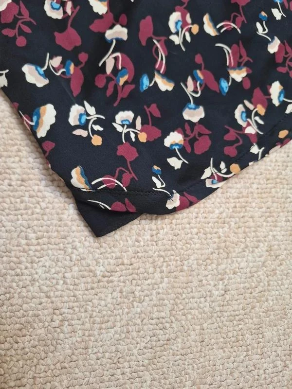 Formul Vestido vintage floral retro negro T36 – photo 16